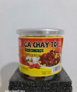 Gà cháy tỏi 100g