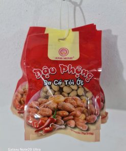 Đậu phộng da cá tỏi ớt 65g