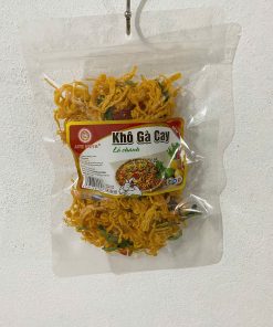 Khô gà cay lá chanh túi 100g