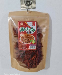 Thịt gà sấy vị bò 250g